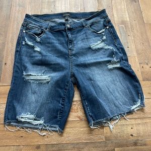 Just blue denim shorts - 3 XL
